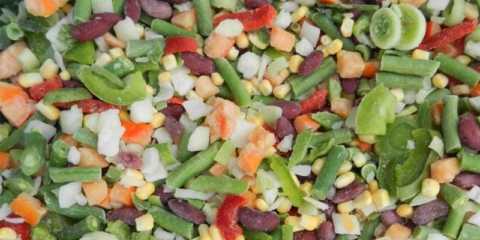 Заморозка овощей способна понизить их гликемический индекс