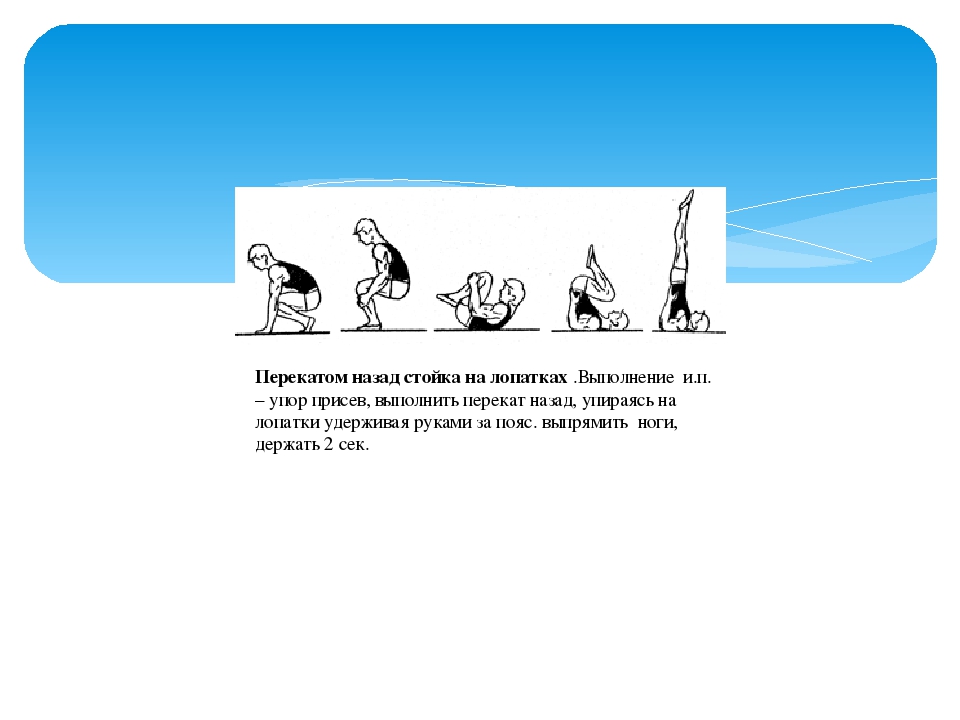 Перекат назад в группировке. Перекат назад из упора присев. Перекат вперед в упор присев. Кувырок назад из упора присев. Кувырок вперед в стойку на лопатках.