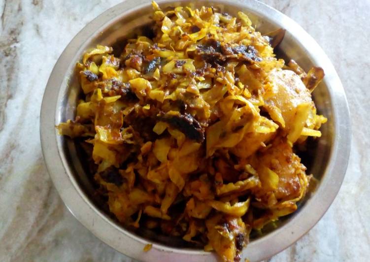 Рыба с капустой