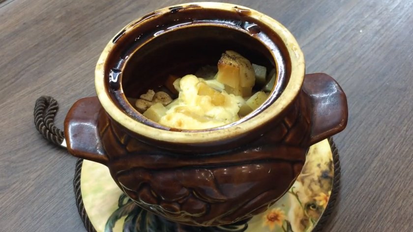 С курицей и овощами 