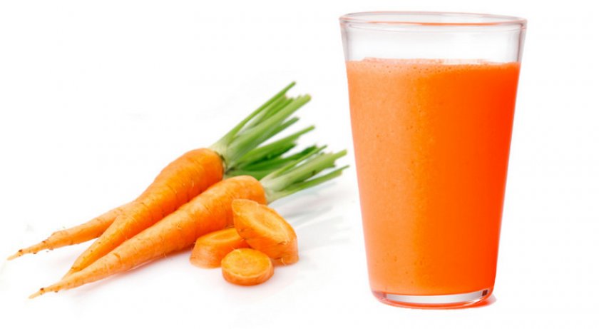 Морковный сок фреш