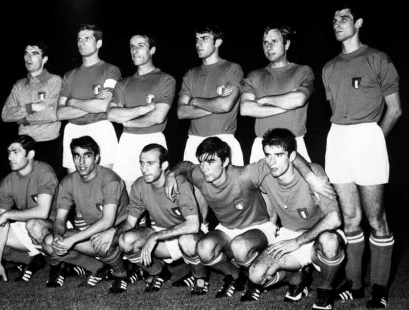 Сборная Италии - чемпион Европы-1968