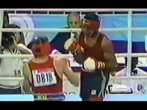 Бокс   Рой Джонс-Евгений Зайцев  Олимпиада 1988 — 71 кг 1/4