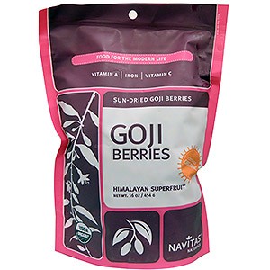 Navitas Naturals Organic Goji Berries Sun Dried