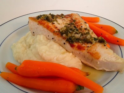 Рыба с картофелем и морковью