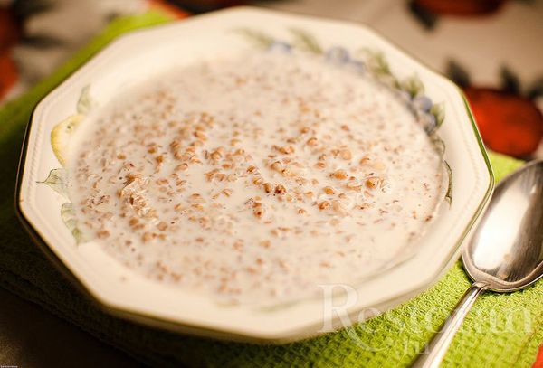 молочная каша из гречки