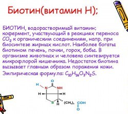 Польза биотина