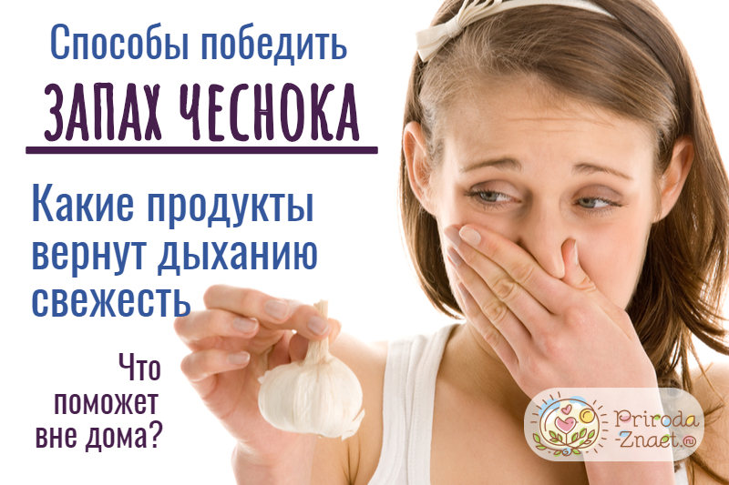 Как избавиться от запаха чеснока Как избавиться от запаха чеснока