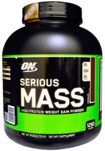 Как выбрать спортивное питание? Гейнер Optimum Nutrition Serious Mass шоколад 2720г