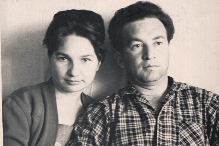 Эмилия и Григорий Каган в молодости. Фото из личного архива.