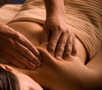 лечебный массаж спины