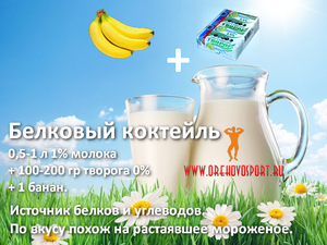 Особенности напитков для прибавки веса