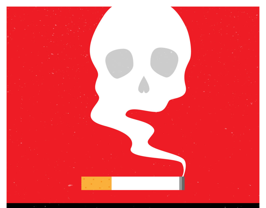 Какие органы больше всего страдают от табака?